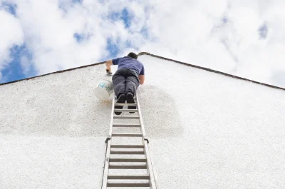 Peinture extérieure à Landrais — façades et ravalement
